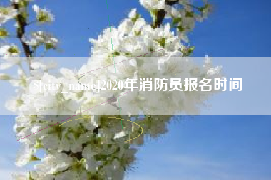 舞钢2020年消防员报名时间