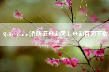 舞钢消防证查询网上查询官网下载