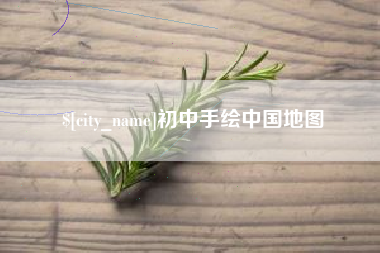 舞钢初中手绘中国地图