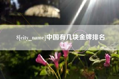 舞钢中国有几块金牌排名