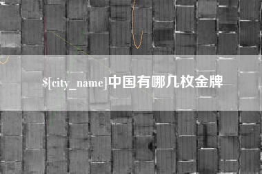 舞钢中国有哪几枚金牌