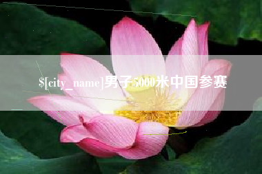 舞钢男子5000米中国参赛