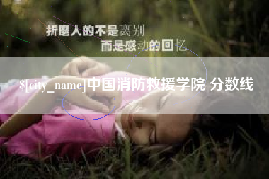 舞钢中国消防救援学院 分数线