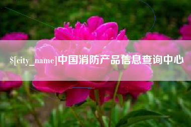 舞钢中国消防产品信息查询中心