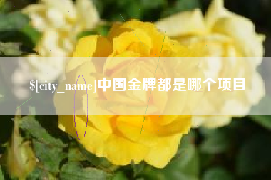 舞钢中国金牌都是哪个项目