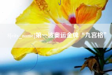 舞钢第一波奥运金牌“九宫格”