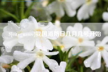 舞钢我国消防日几月几号开始