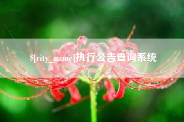 舞钢执行公告查询系统