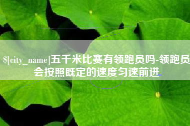 舞钢五千米比赛有领跑员吗-领跑员会按照既定的速度匀速前进