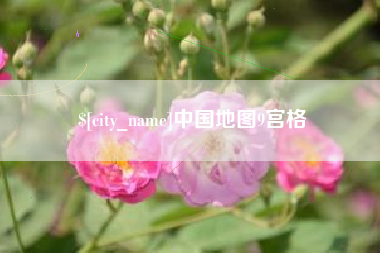 舞钢中国地图9宫格