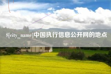舞钢中国执行信息公开网的地点