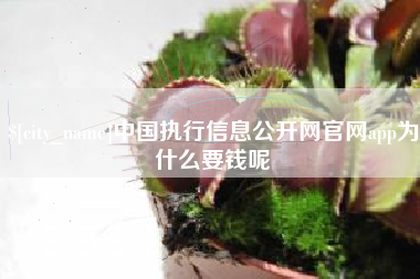 舞钢中国执行信息公开网官网app为什么要钱呢